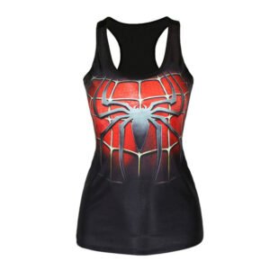 Fashion custom Spider Man Sublimation Tank Tops men’s