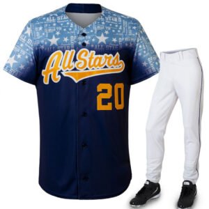 Men’s Baseball Uniforms Sublimation Top Quality