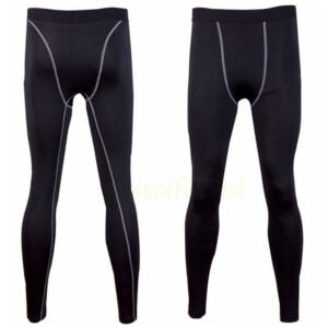 Compression Base Layers Sports Tights Gym Workouts Black