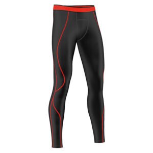 Compression Tights Sports Fighting Wear Gym Clothes Red