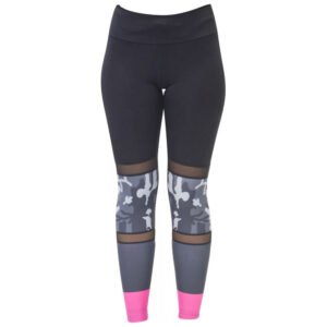 2021 New Arrivals Mesh Printed Fitness Leggings