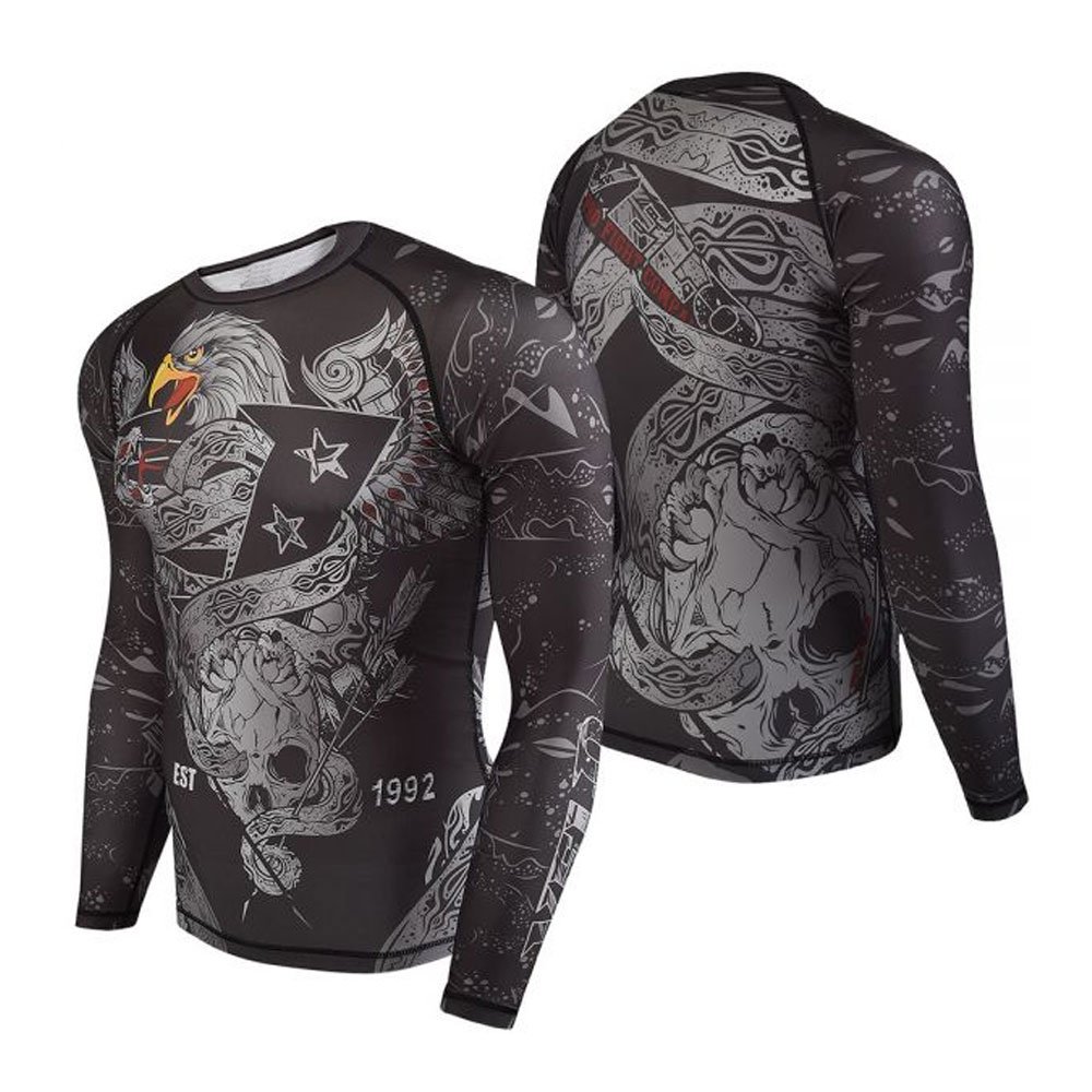 Top Quality Rash Guards Long Sleeve Black