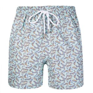 The Winking Prawn Turquoise Swim Short