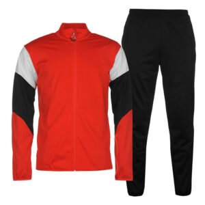 Red and Black Track Suits 2021 Autumn Women Clothing