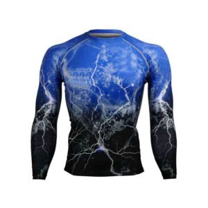 Custom Printed Sublimated Top Quality Comfortable Rash Guard Shirt