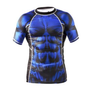 Custom sublimation swimming Men’s Rash Guard